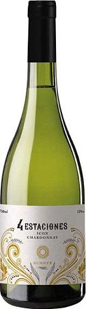 Vinho Argentino Branco 4 Estaciones Premium Summer Icon Chardonnay 750ml